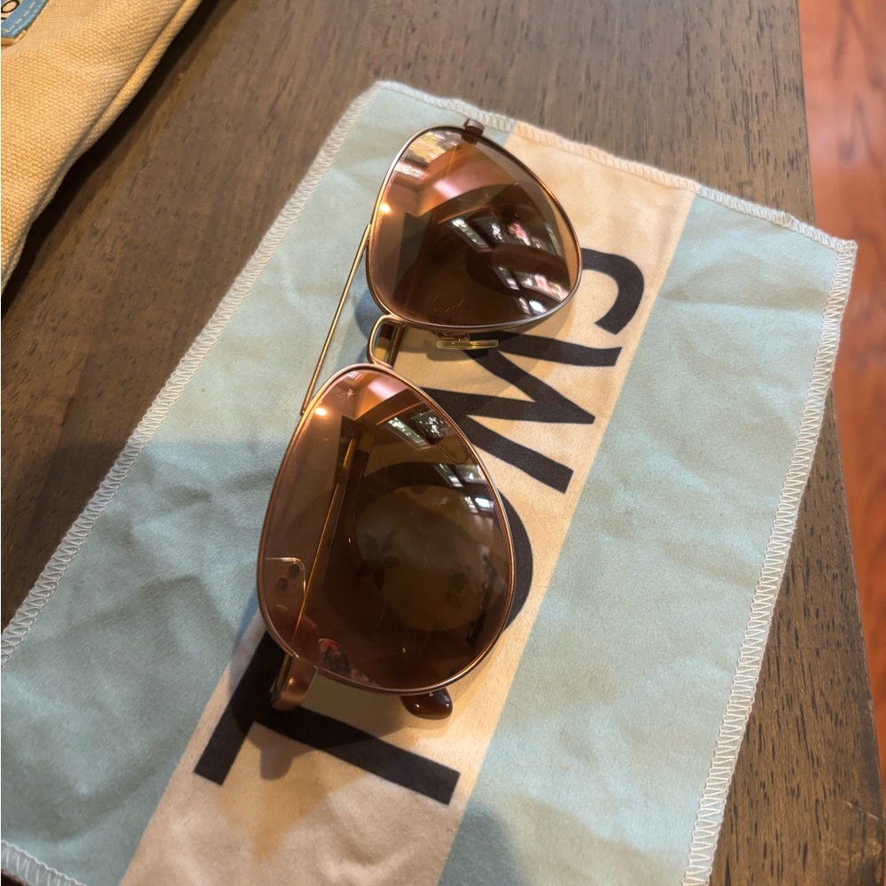 Toms Mirror Aviator Sunglasses